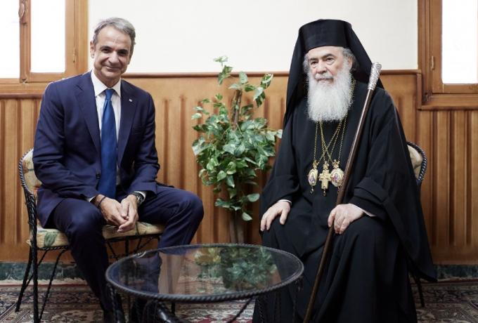 Μητσοτάκης στην ενθρόνιση του νέου Αρχιεπισκόπου Σινά: «Εθνικό καθήκον το ενδιαφέρον μας για την αποστολή της Μονής»
