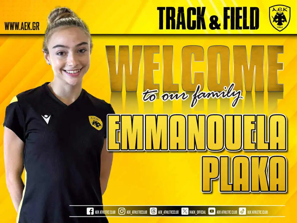 Νέα μεταγραφή για την ΑΕΚ στον στίβο – Απέκτησε την Εμμανουέλα Πλάκα