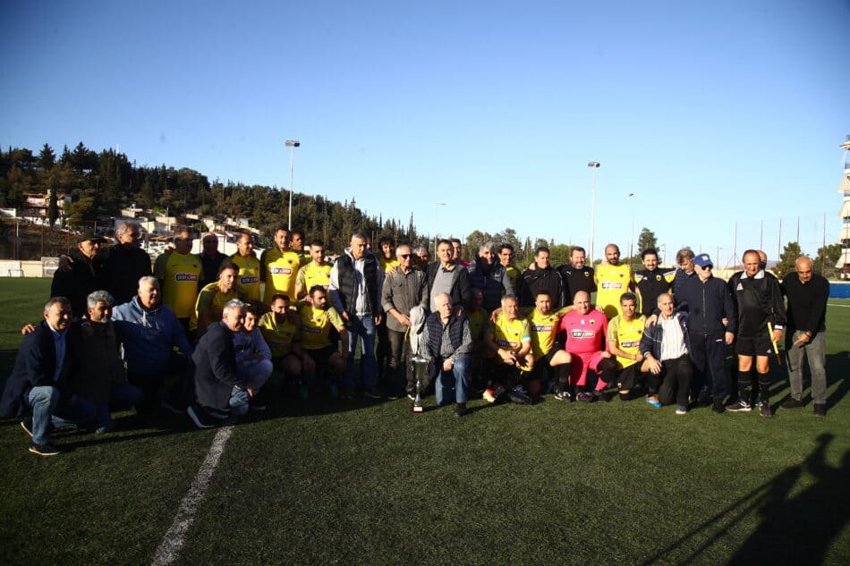 Ισοπαλία για τους Παλαίμαχους της ΑΕΚ στον φιλικό αγώνα με τους Boston Braves!