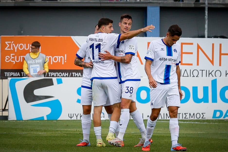 Συνεχίζει αήττητη στην Τρίπολη η Κηφισιά, απέφυγε την ήττα στο τέλος!