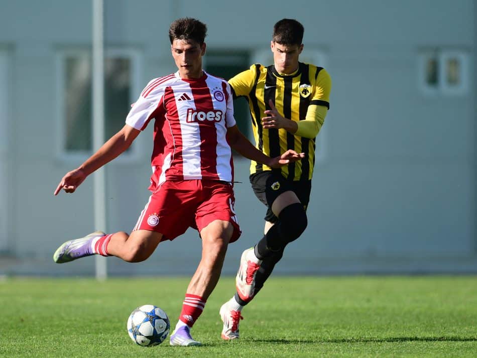 Ήττα για τους νέους της ΑΕΚ στο ντέρμπι με τον Ολυμπιακό