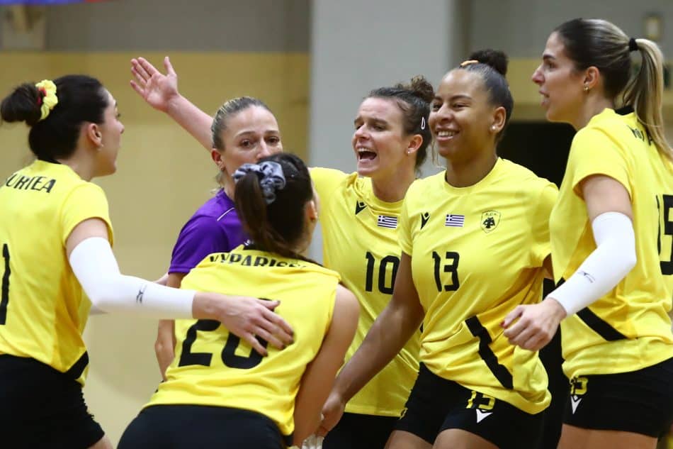 Πρώτο βήμα πρόκρισης για την ΑΕΚ – Νίκησε με 3-0 σετ την Σρέμσκα Μιτρόβιτσα