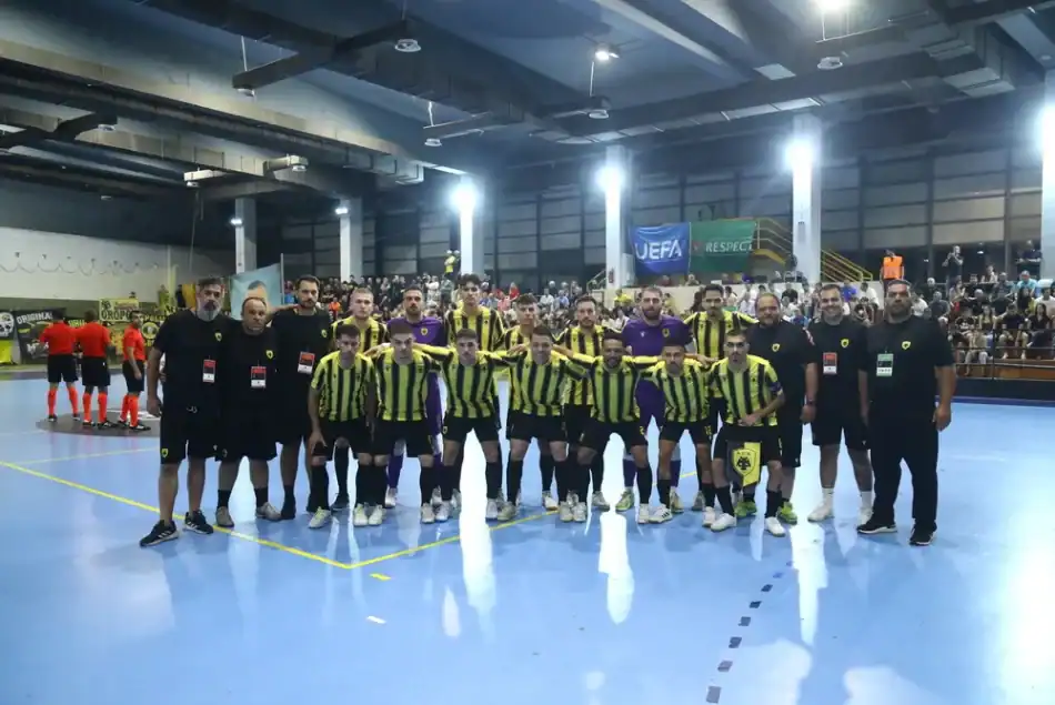 Futsal: Κληρώθηκε με τον Κορυδαλλό στο Κύπελλο η ΑΕΚ