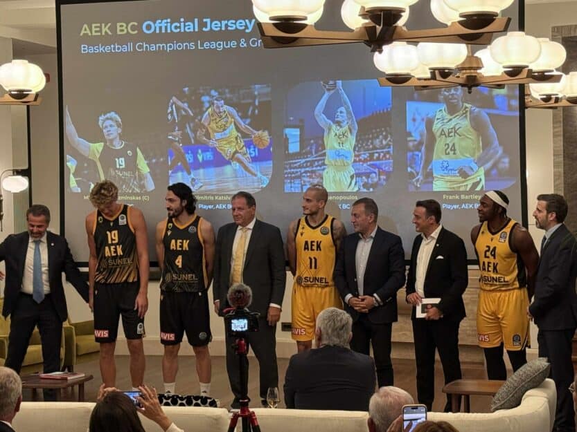 Τα… σπάνε: Οι νέες φανέλες της ΑΕΚ με χορηγό Sunel! (ΦΩΤΟ)