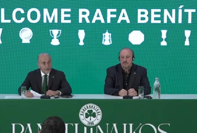 Αλαφούζος: «Να επιστρέψουμε στην κορυφή με τον Μπενίτεθ, αναγέννηση και εκσυγχρονισμός του Παναθηναϊκού»