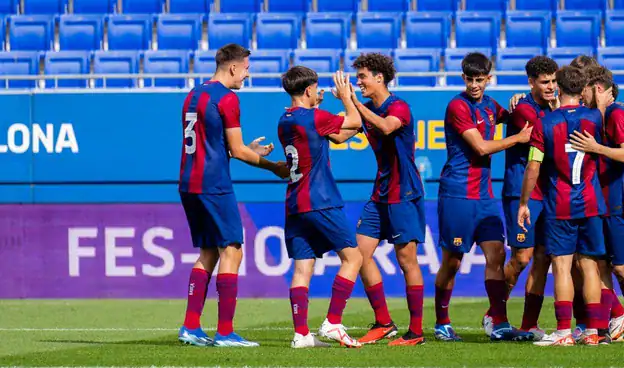 Τα πέντε «διαμαντάκια» της Μπαρτσελόνα που θα αντιμετωπίσουν οι νέοι του Ολυμπιακού