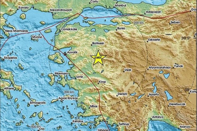Σεισμός 6,1 Ρίχτερ στην Τουρκία – Αναφορές για κατάρρευση κτιρίων, αισθητός σε νησιά του Αιγαίου