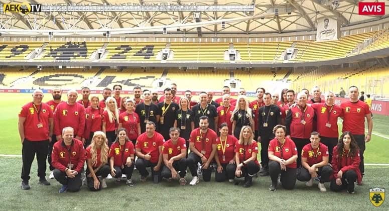 Τα συγχαρητήρια της UEFA για το AEK Medical Staff (VIDEO)