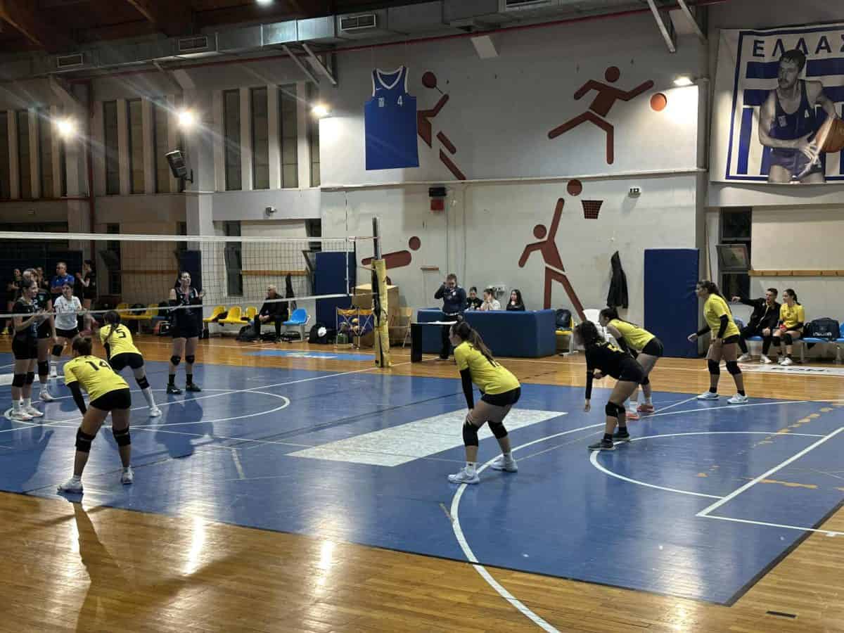 ΑΕΚ: Μια νίκη και μια ήττα για τις ακαδημίες βόλεϊ κοριτσιών