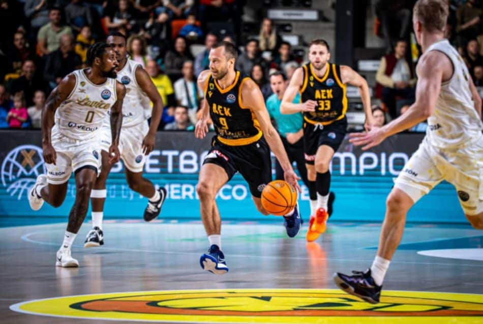 BCL: Στην κορυφή του ομίλου αήττητη η ΑΕΚ!