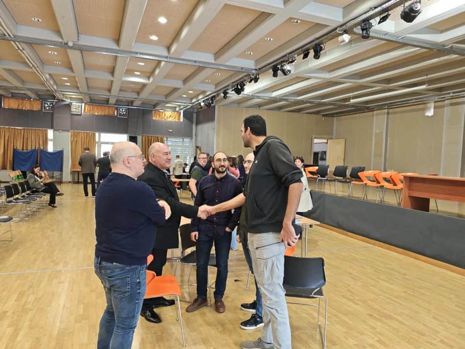 Στιγμές από τις εκλογές της Ερασιτεχνικής ΑΕΚ