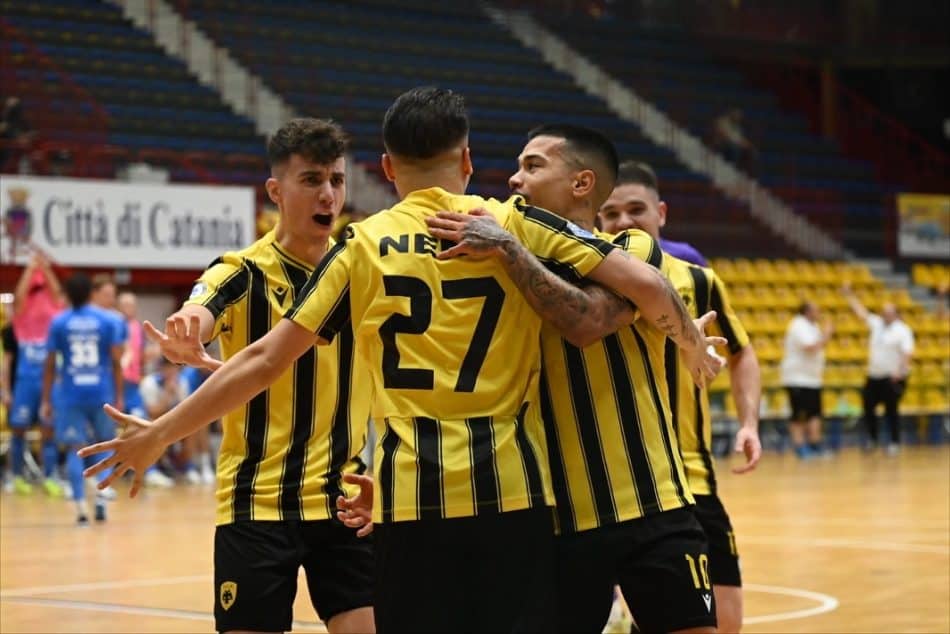 Διαστημική ΑΕΚ – Διέλυσε (9-2) την Βέλντιμορφ και περιμένει την Κατάνια για να μάθει αν προκρίθηκε στους «16» του Champions League!