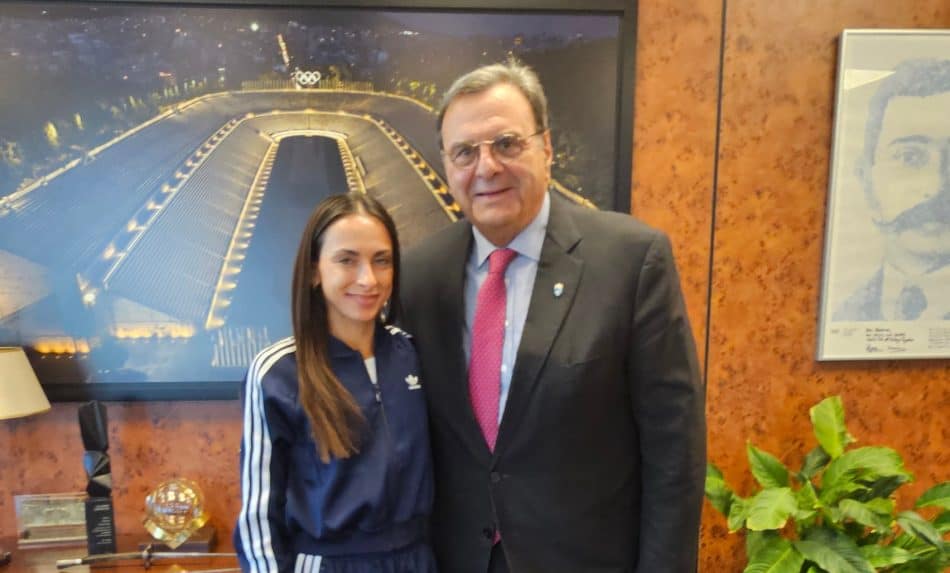 ΑΕΚ: Η Μαρινάκου στο πρόγραμμα «Υιοθετήστε έναν αθλητή» της Ελληνικής Ολυμπιακής Επιτροπής