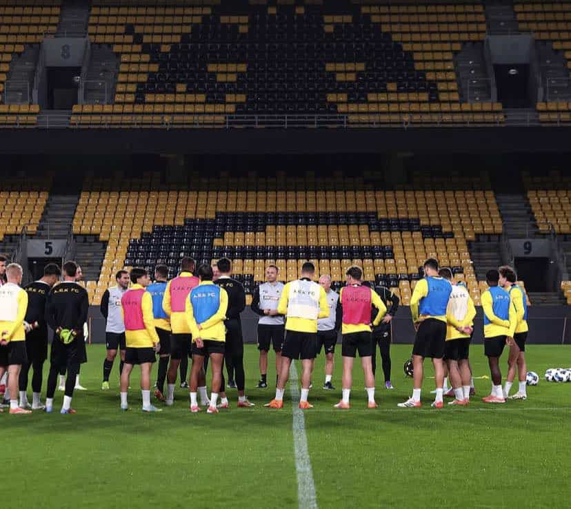 Προπόνηση στη Νέα Φιλαδέλφεια πριν τον Άρη για την ΑΕΚ (ΦΩΤΟ)