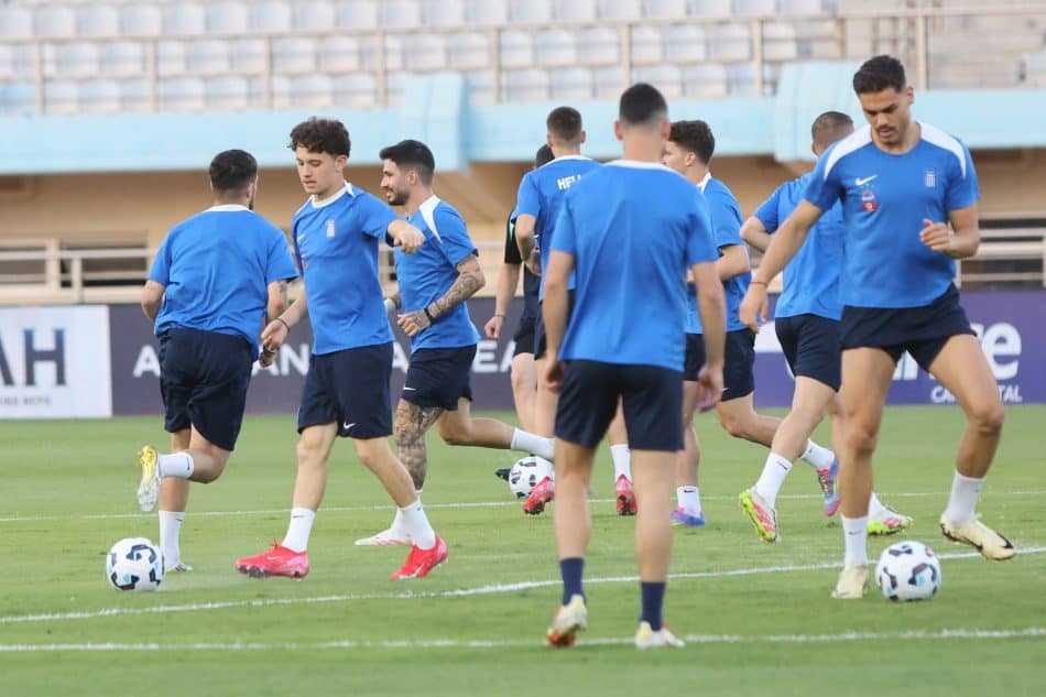 Εθνική Ελλάδας: Πρώτη προπόνηση για Τεττέη