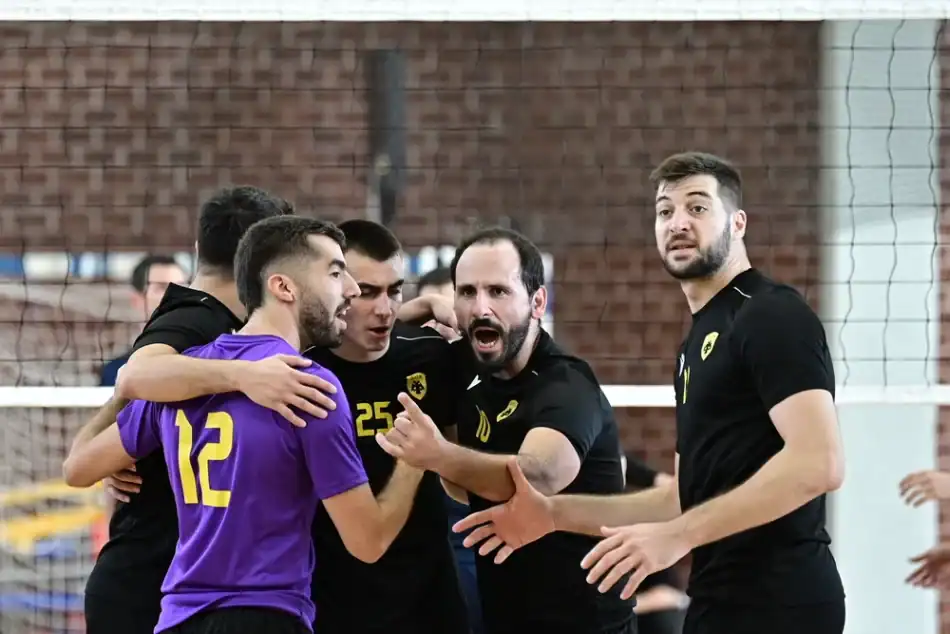 Σημαντικό «διπλό» για την ΑΕΚ – Νίκησε με 1-3 σετ τον ΑΟ Παγκρατίου στο Μετς