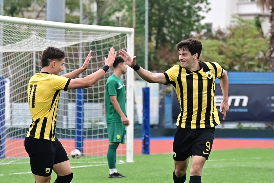 ΑΕΚ Κ19: Μπαλάρα και 3άρα στον Παναιτωλικό – Τα δύο γκολ του Καραργύρη!