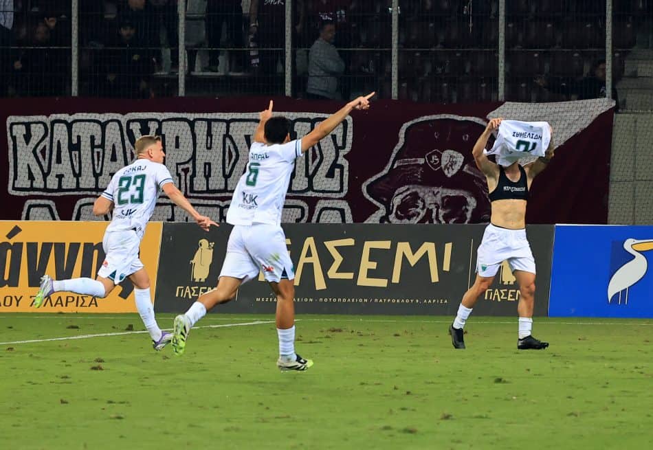 Πέρασε (0-2) από τη Λάρισα ο Λεβαδειακός