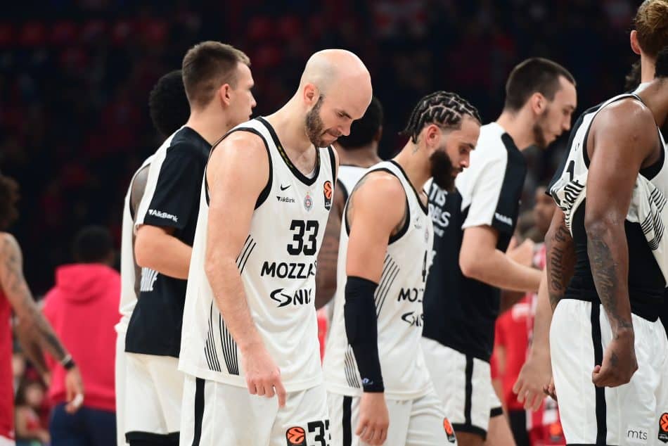 Euroleague: Ανακοίνωση της Παρτίζαν για τον αγώνα με τον Ολυμπιακό – «Ακραία η διαφορά στις βολές, ζητάμε αξιολόγηση των διαιτητών»