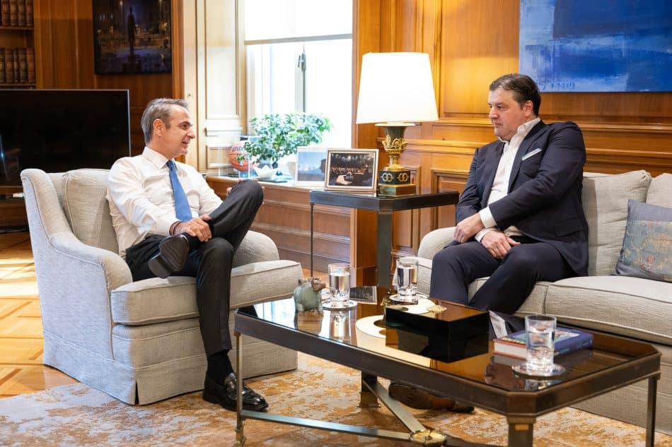 Euroleague: Συνάντηση Μητσοτάκη-Μποντιρόγκα στην Αθήνα εν όψη Final 4