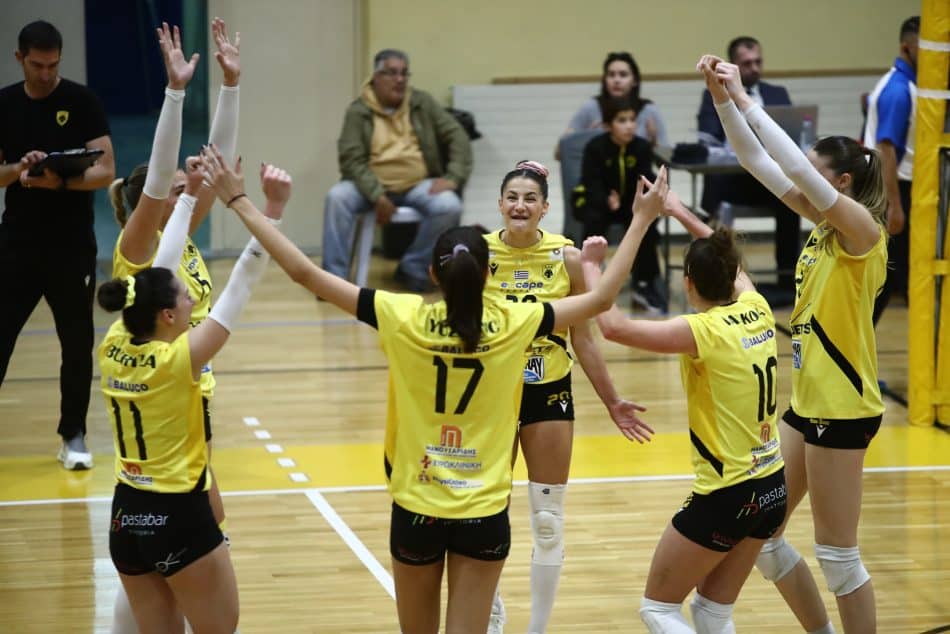 ΕΥΡΩ-ΑΕΚΑΡΑ, πήρε σπουδαία νίκη με 3-1 σετ επί της πανίσχυρης Βαλεφόλια