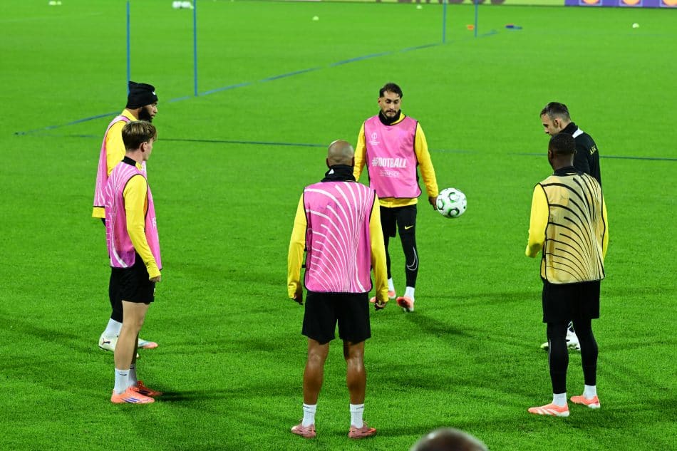 Η προπόνηση της ΑΕΚ στο Αρτέμιο Φράνκι (ΦΩΤΟ-VIDEO)