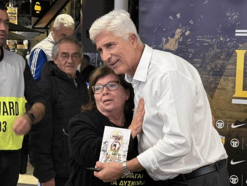 Η Κατερίνα του Χατζηχρήστου επισκέφτηκε τον Στέλιο Μανωλά – Η συγκινητική ΦΩΤΟ τους!