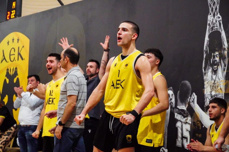 AEK BC Academy: Οι Έφηβοι της ΑΕΚ επικράτησαν (84-70) του Αμύνα