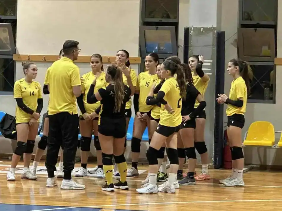 ΑΕΚ: Τα αποτελέσματα των ακαδημιών βόλεϊ κοριτσιών