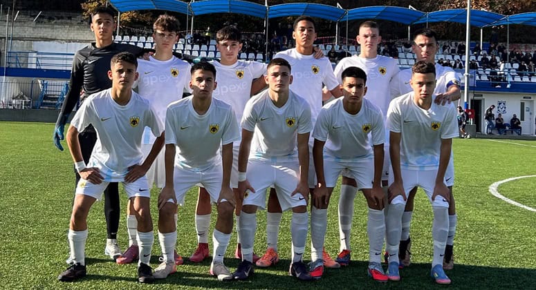 Ισόπαλη με 1-1 αναδείχθηκε η Κ15 της ΑΕΚ απέναντι στον Άρη