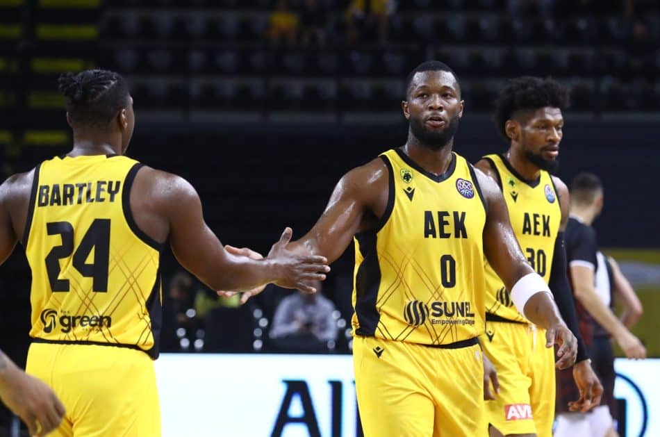 BCL: Στην κορυφή των Power Rankings παραμένει η ΑΕΚ
