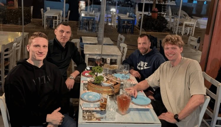 ΑΕΚ: Βγήκαν με γνωστές φυσιογνωμίες Κουζμίνσκας και Λεκαβίτσιους (ΦΩΤΟ)