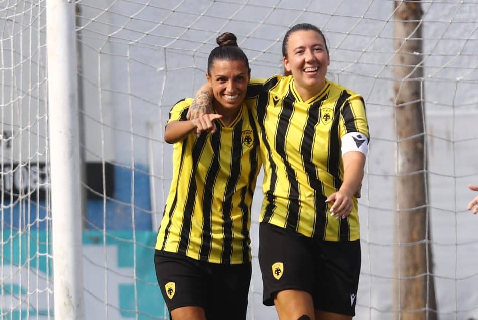 Δύο ποδοσφαιρίστριες της ΑΕΚ υποψήφιες για αθλήτρια της χρονιάς!