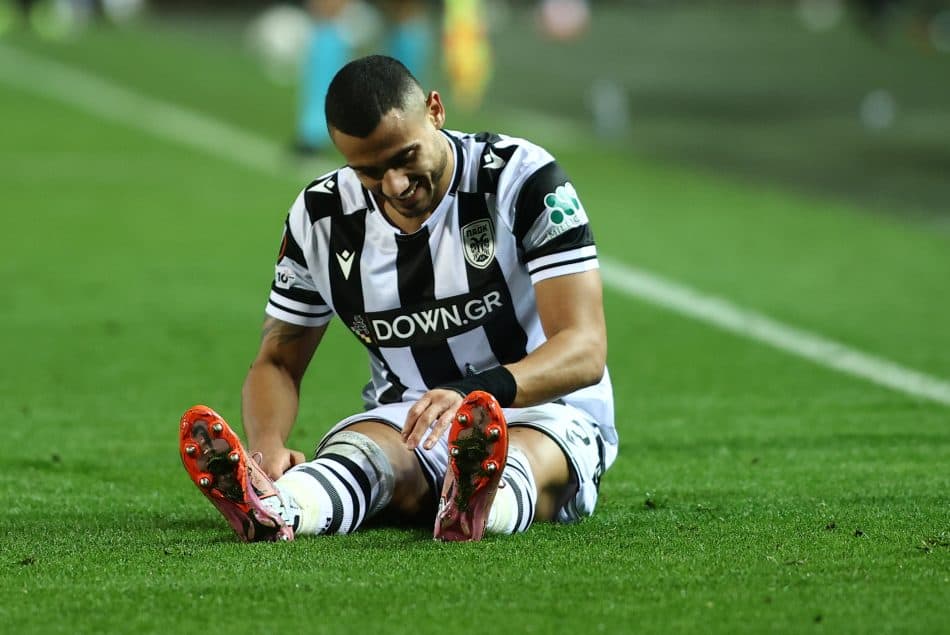 ΠΑΟΚ: Ο Γιακουμάκης εκτός για ένα μήνα λόγο θλάσης