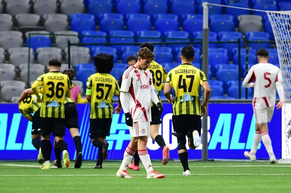 Ήττα για την Κ19 του Ολυμπιακού (2-0) από την Καϊράτ