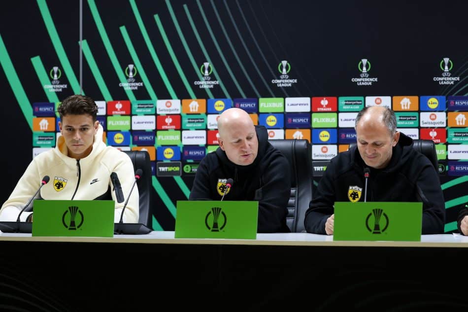 Η συνέντευξη Τύπου των Νίκολιτς και Ρέλβας πριν το παιχνίδι με την Σαμσουνσπόρ (VIDEO)