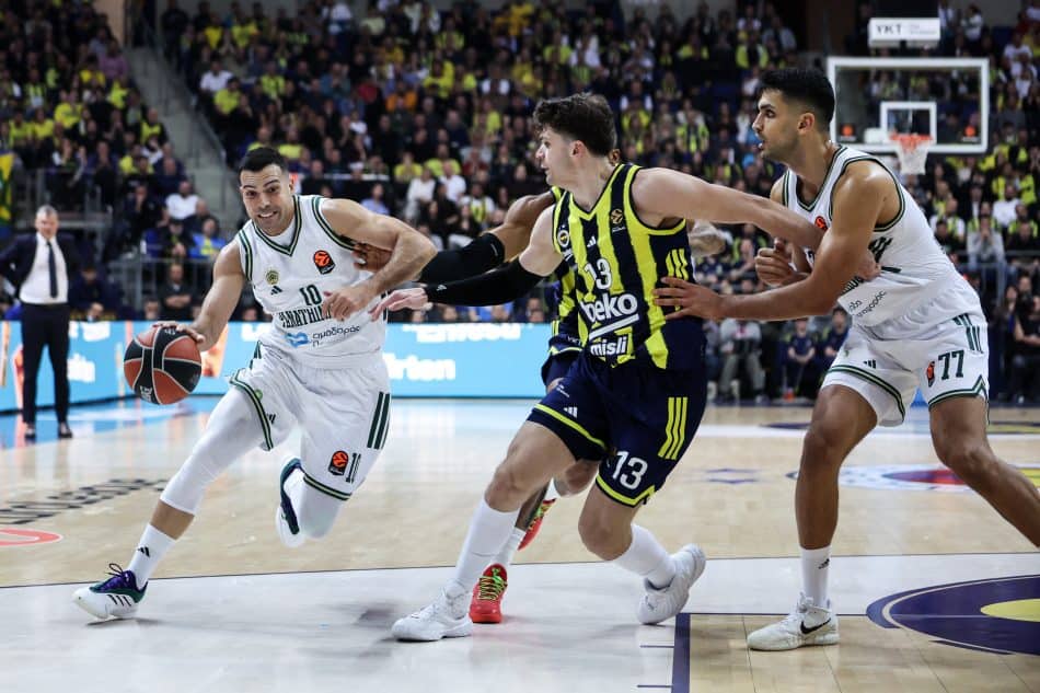 Euroleague: Ο Παναθηναϊκός νίκησε (77-81) την Φενέρμπαχτσε στην Τουρκία
