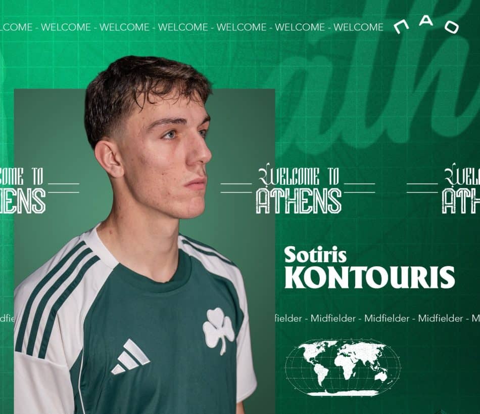 Παναθηναϊκός: Επίσημα στα «πράσινα» ο Κοντούρης (ΦΩΤΟ)