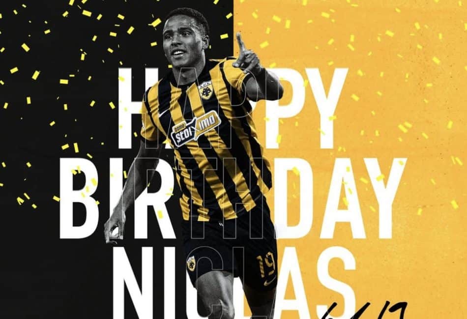 Οι ευχές της ΑΕΚ για τα γενέθλια του Νίκλας Ελίασον!