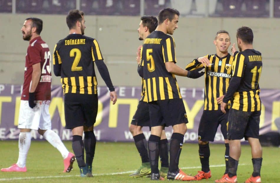 Σαν σήμερα το 2015: Η ΑΕΚ διέλυσε με πεντάρα τη Λάρισα!