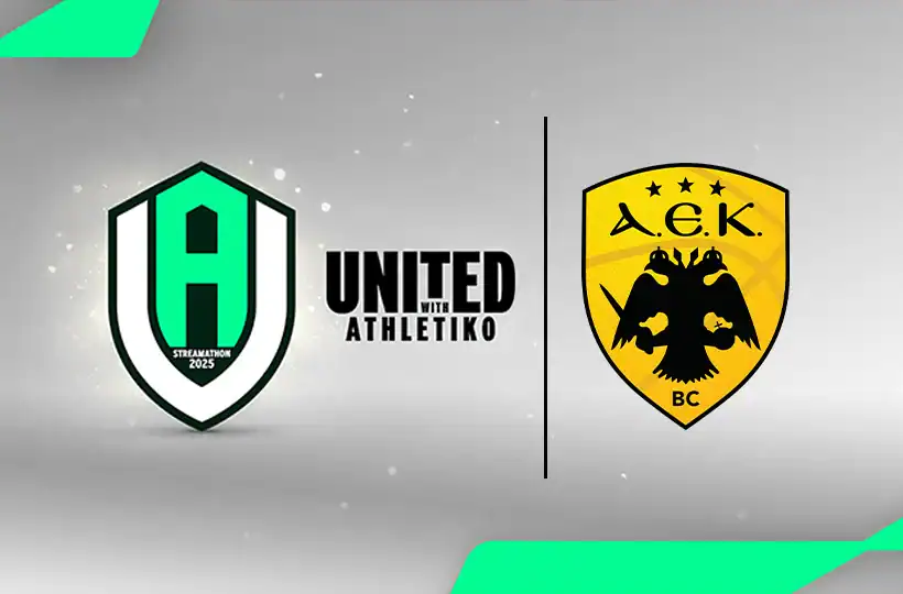 Η AEK BC στηρίζει το «United with Athletiko»