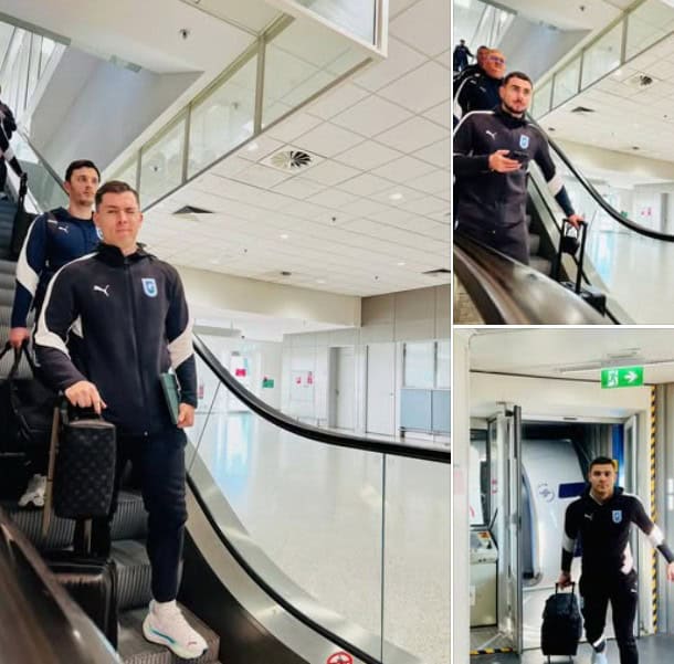 Στην Αθήνα η αποστολή της Κραϊόβα (ΦΩΤΟ)