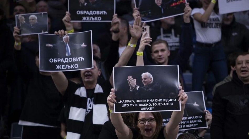 Παρτίζαν: Οι φίλοι των Σέρβων αποδοκίμαζαν τους παίκτες