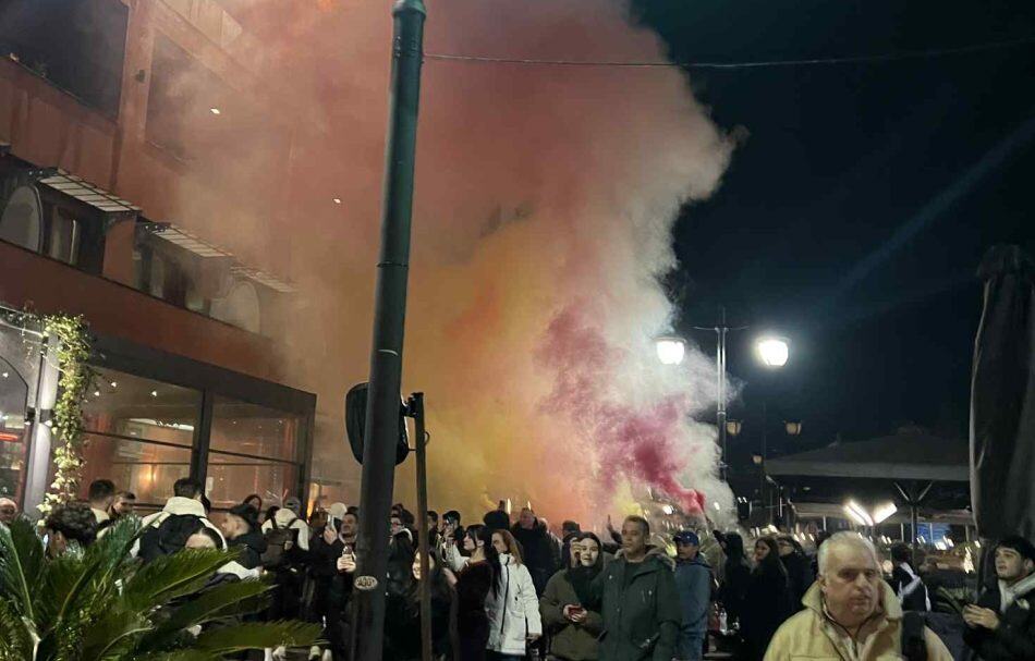 Πανικός στην υποδοχή της ΑΕΚ στην Τρίπολη! (ΦΩΤΟ-VIDEO)