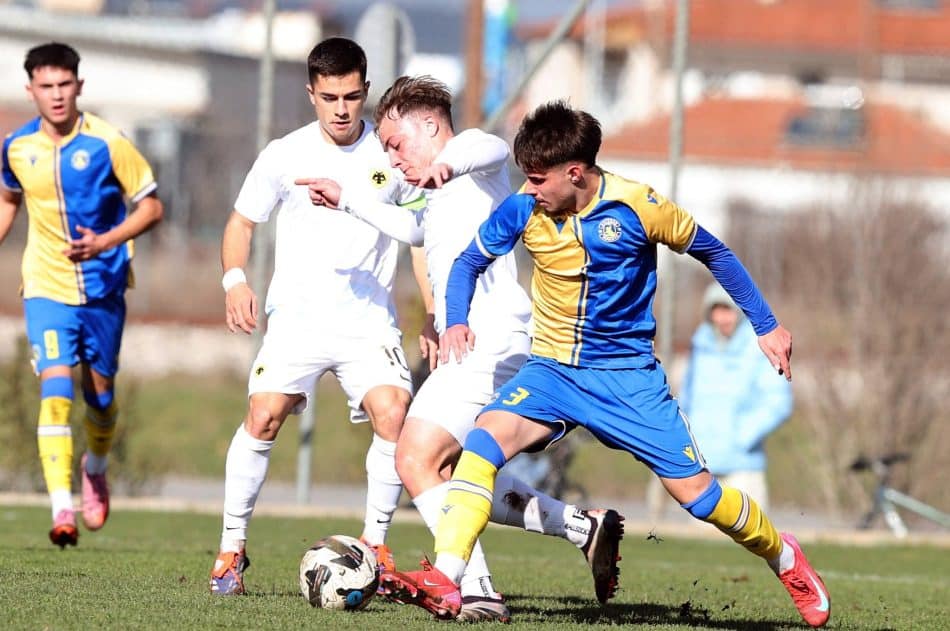 Το «παρών» έδωσαν στην αναμέτρηση της ΑΕΚ Κ19 οι διοικούντες της ΠΑΕ