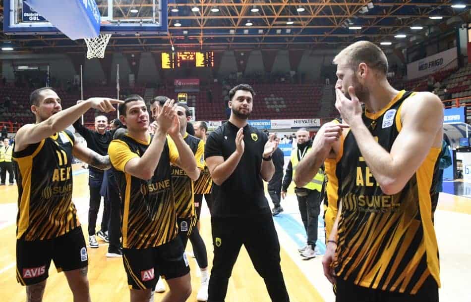 Τα highlights του αγώνα της ΑΕΚ κόντρα στον Προμηθέα (VIDEO)