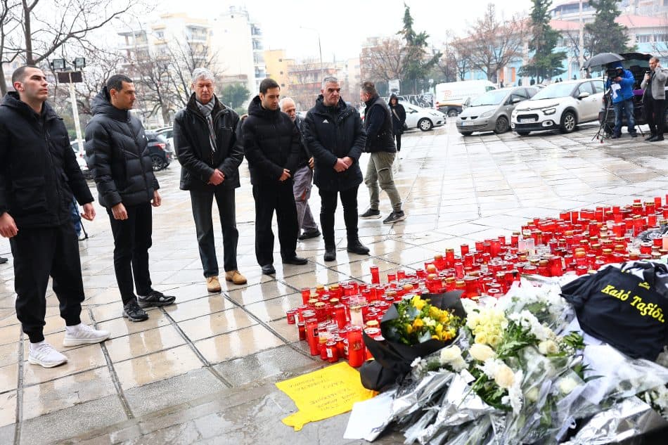 Φόρος τιμής από την ΚΑΕ Άρης στους επτά αδικοχαμένους φίλους του ΠΑΟΚ