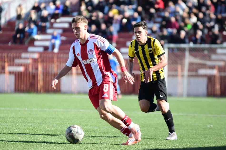 Σπουδαίο διπλό μέσα στον Κορυδαλλό η ΑΕΚ Κ17 επί του Ολυμπιακού!