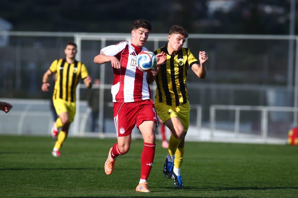 Δεν κατάφερε να πάρει την νίκη η ΑΕΚ Κ19 στο ντέρμπι με τον Ολυμπιακό