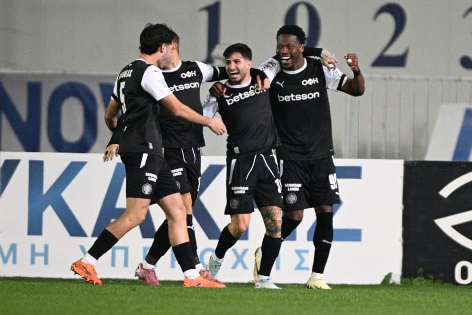 Κέρδισε με 1-2 ο ΟΦΗ τον Ατρόμητο μέσα στο Περιστέρι με δύο γκολ του Φούντα